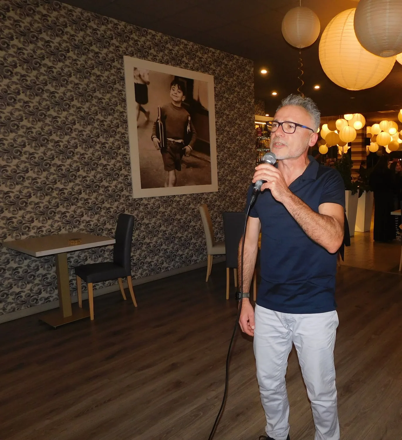 Lello canta al Tourlé di Altavilla Vicentina